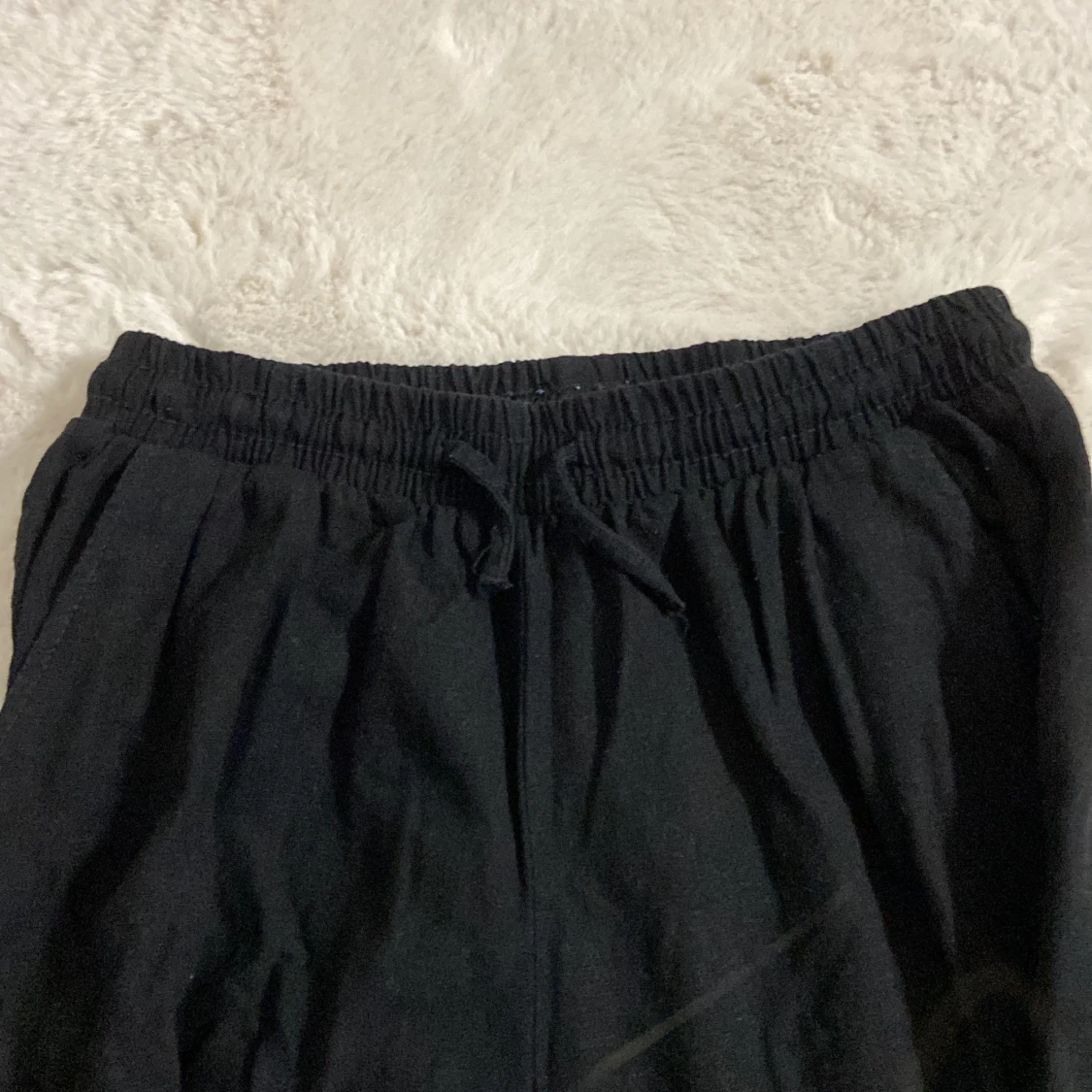 Svarta linnebyxor - 91