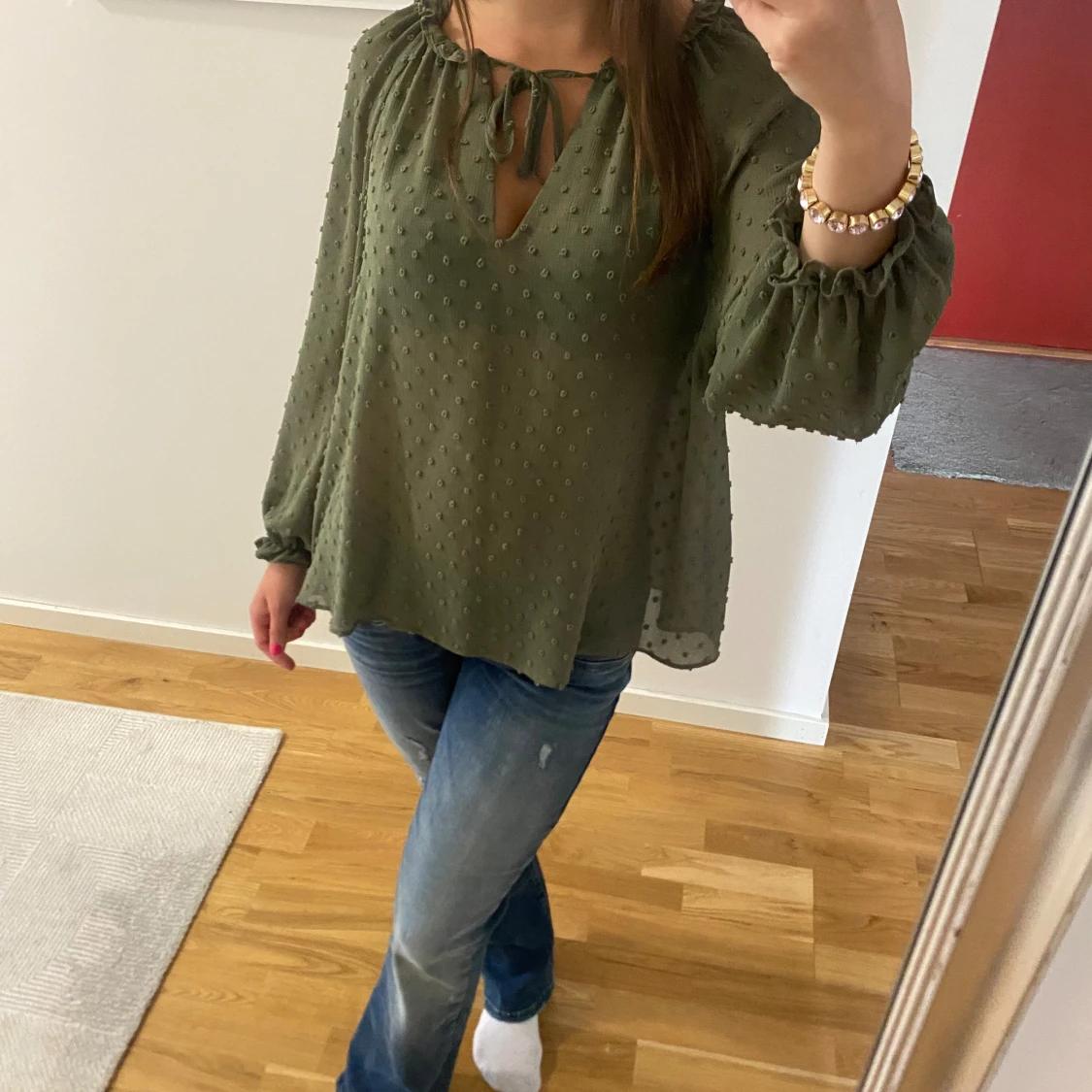 Grön blus från Zara - 91