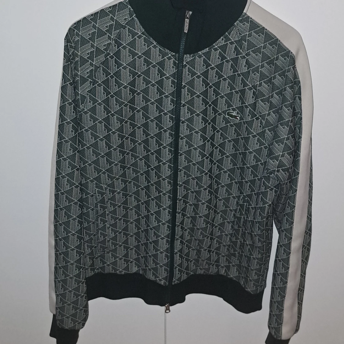 Lacoste monogram zip