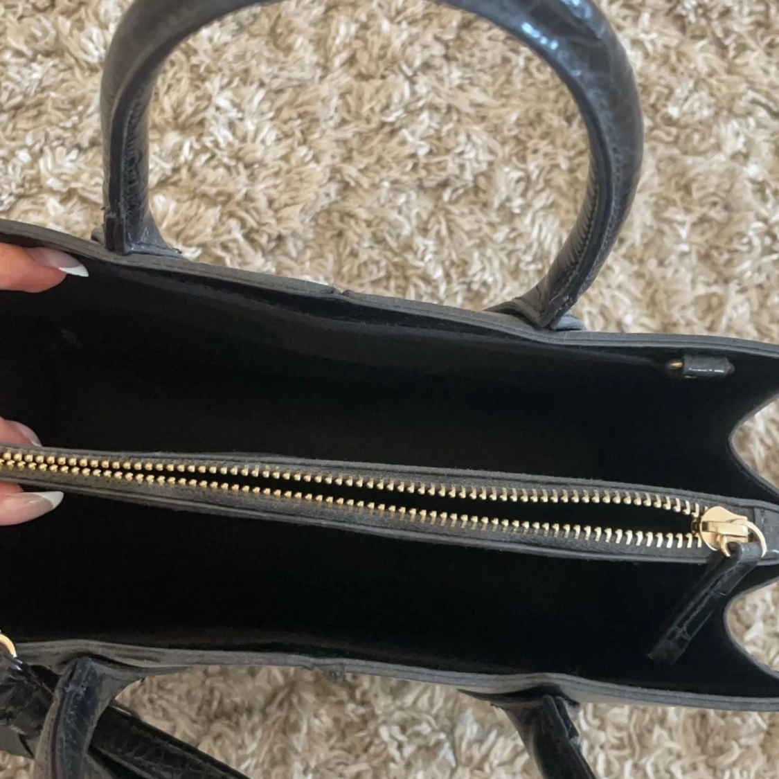 Svart handväska - 90