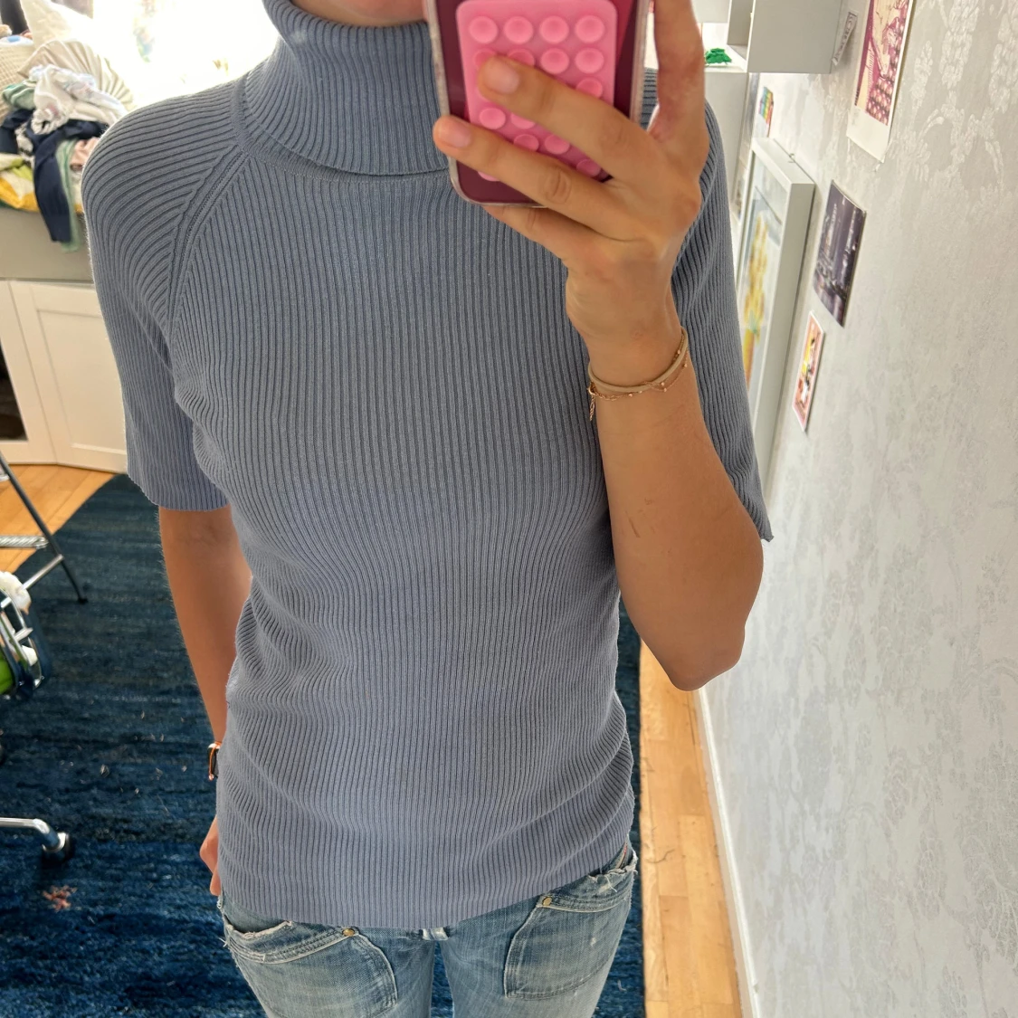 Kortärmad polotröja - 90