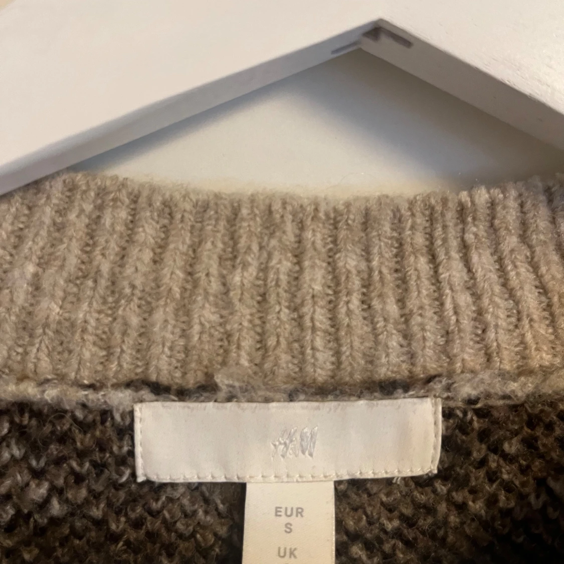 Stickad leopard tröja  - 90