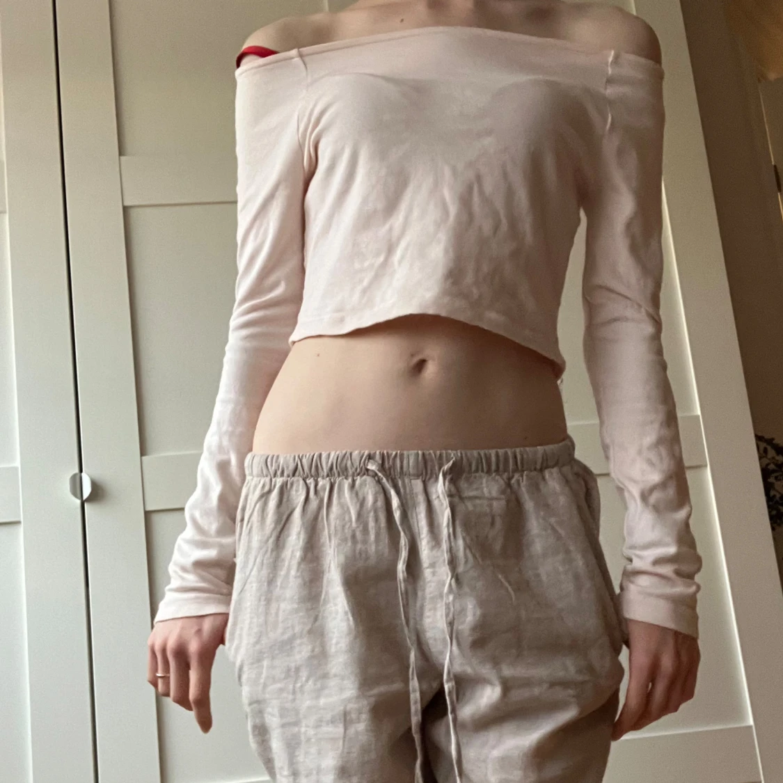 Beige offshoulder topp - 93