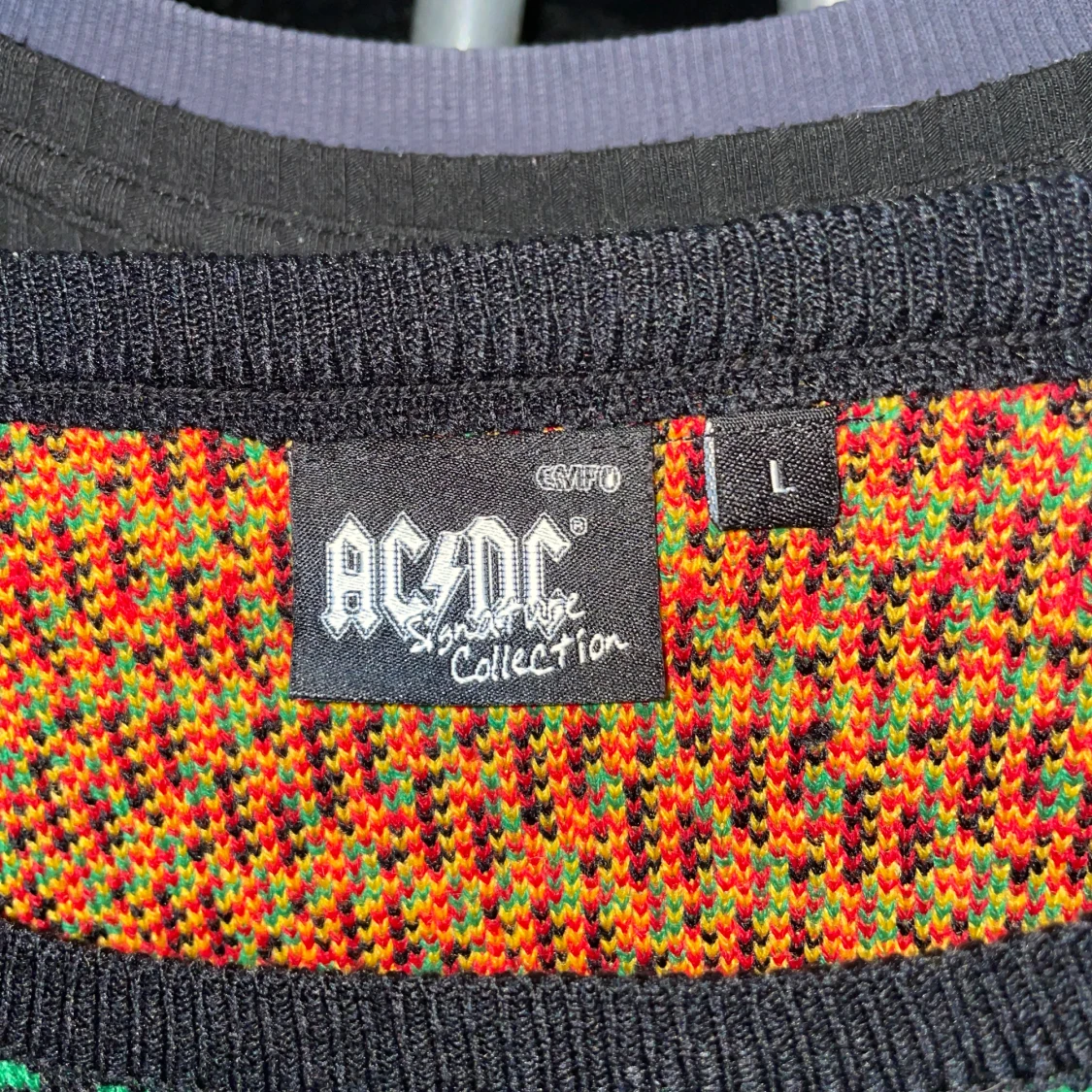 Stickad klänning ACDC - 91
