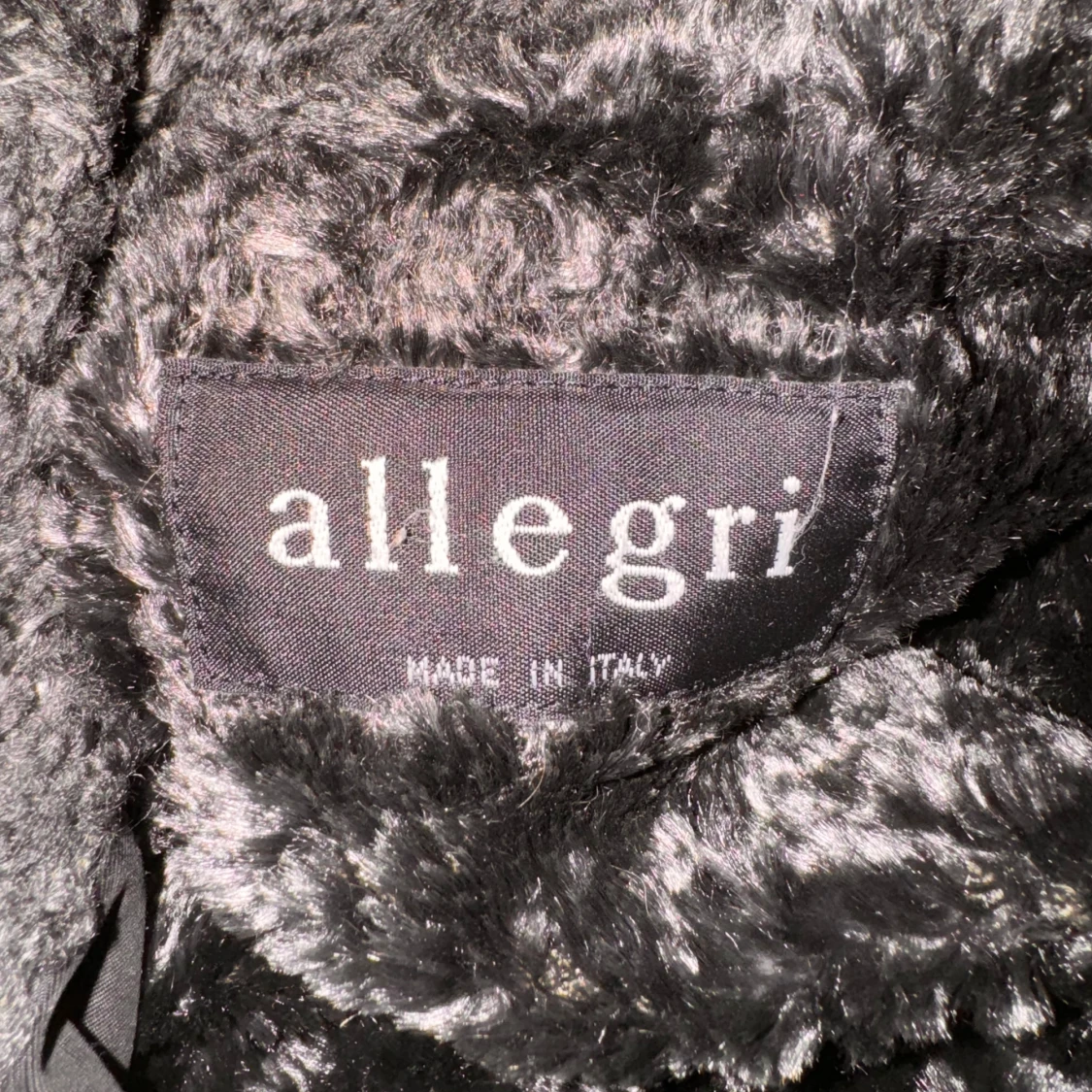 Svart Allegri trenchcoat kappa - 91