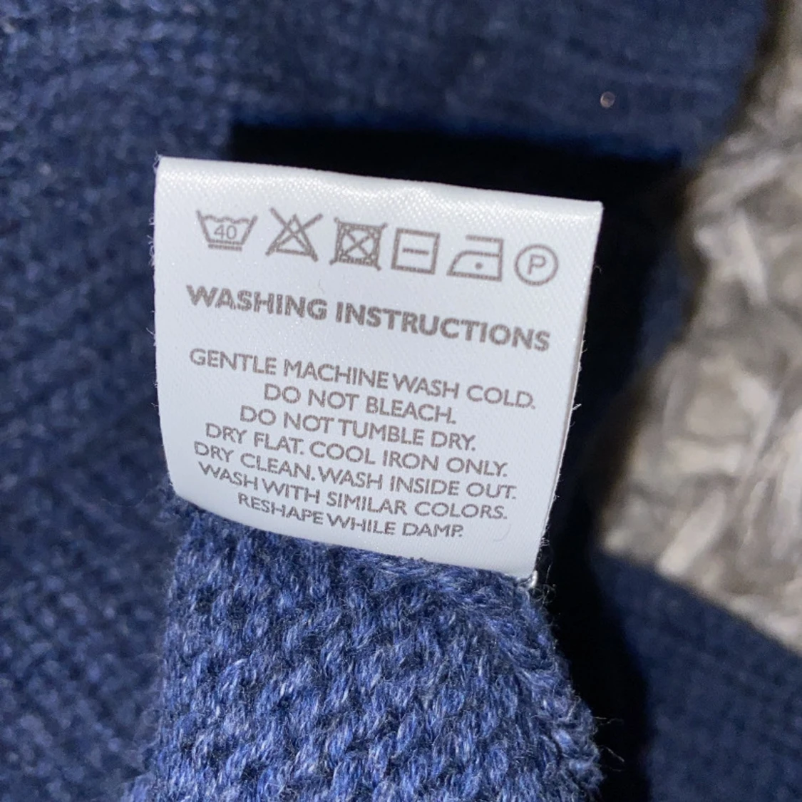 Mörkblå Lexington Tröja  - 93