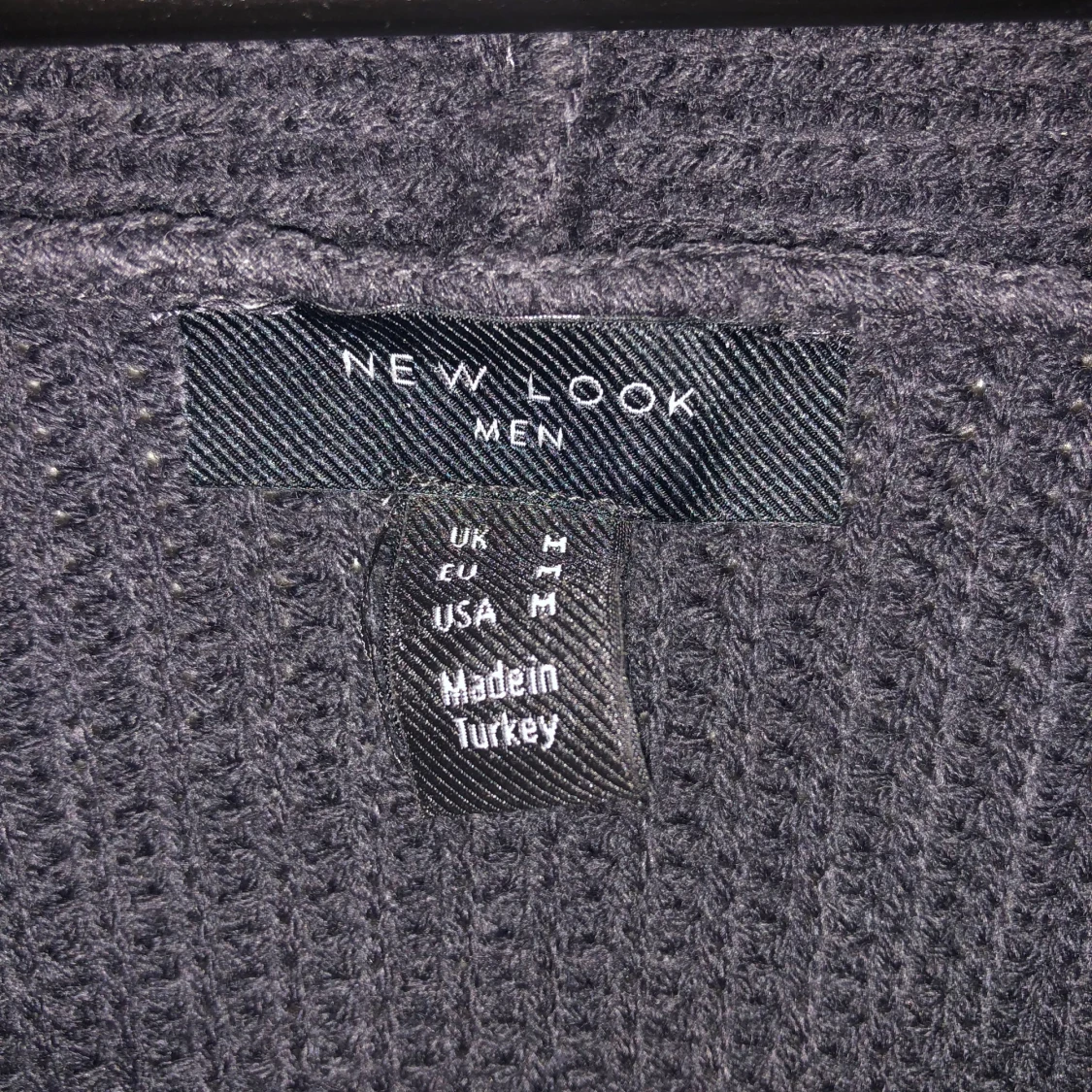 Grå kofta stl M/L - 90