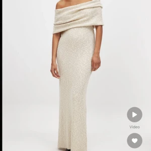  ribbad långklänning - nypris 800💓💓💓