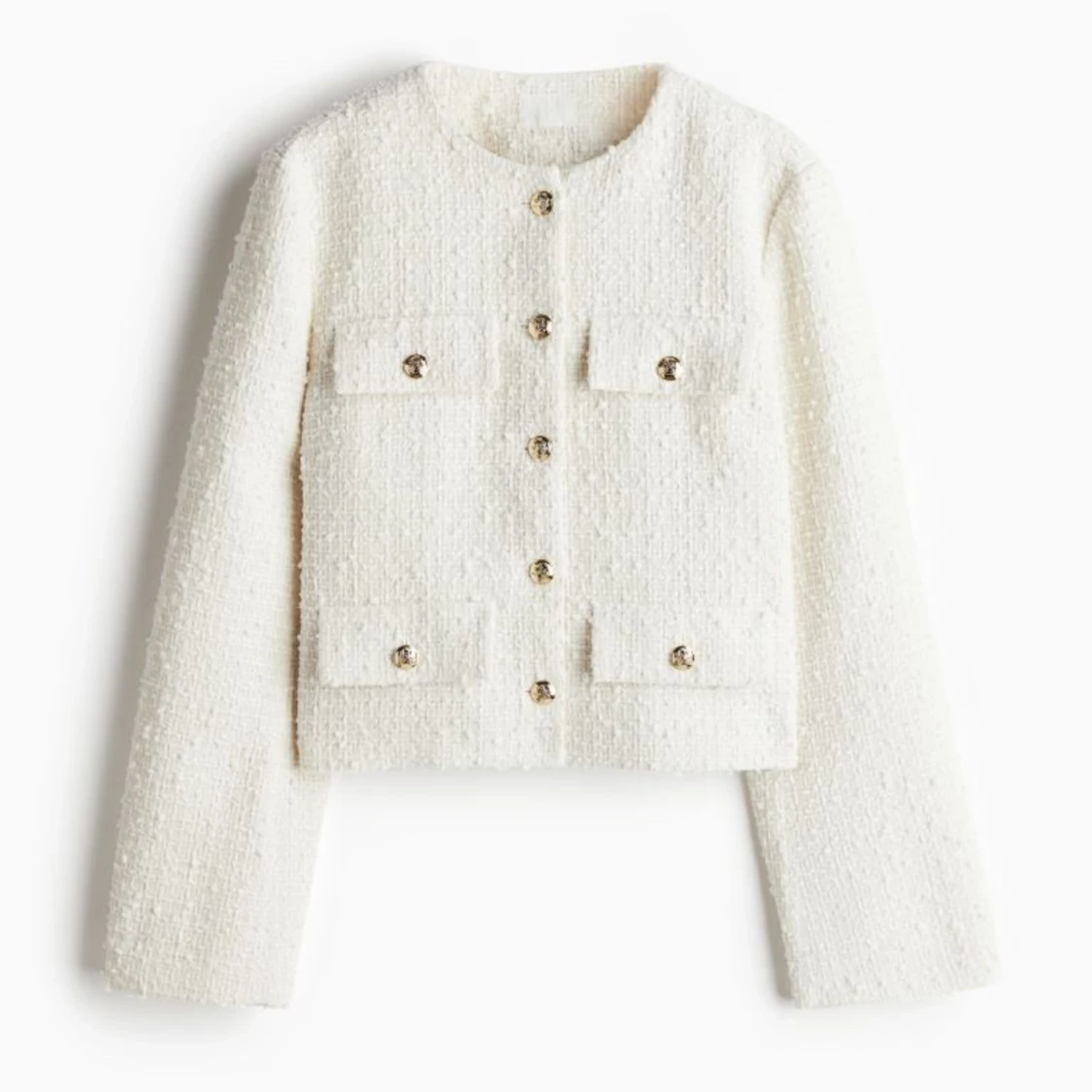 Snygg jacka med knappar 