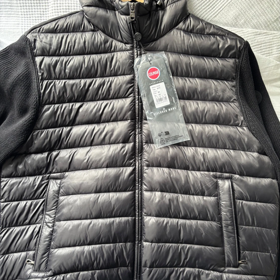 Svart pufferjacka från Colmar / Cardigan