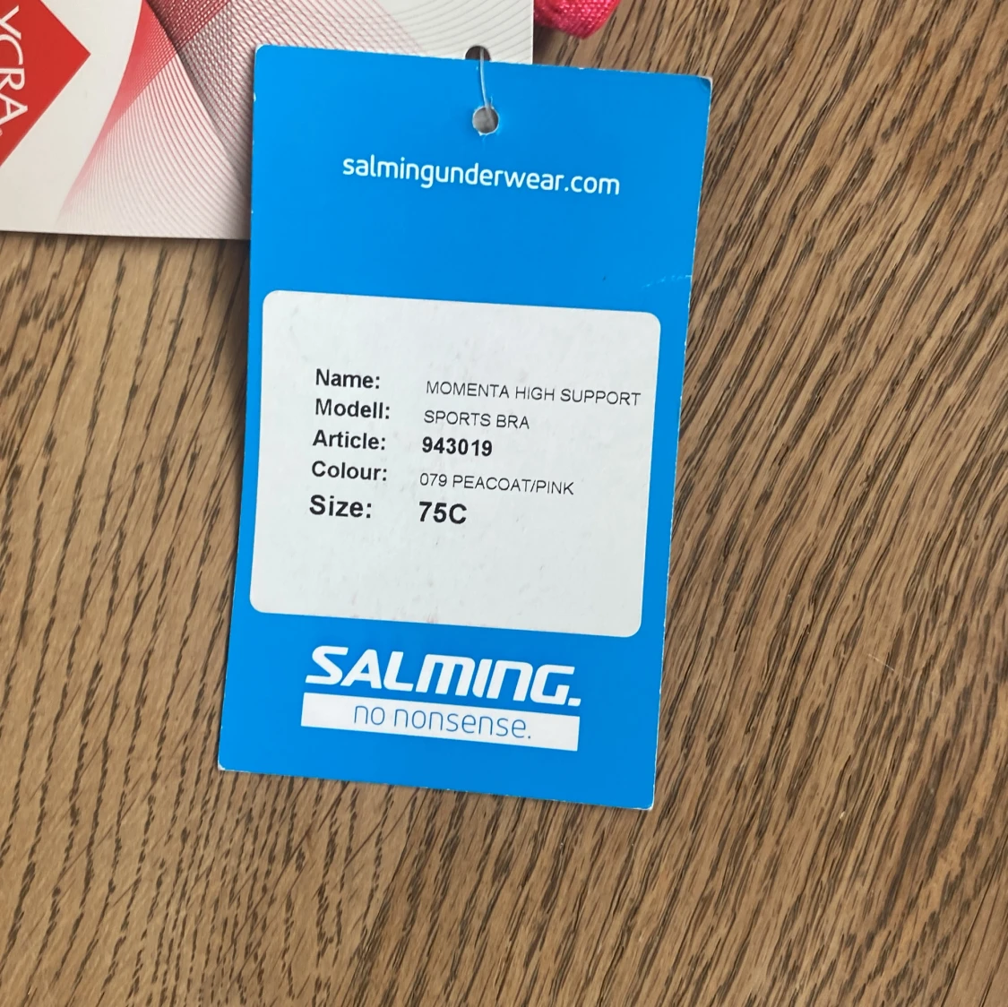 Mörkblå sport-bh från Salming - 1