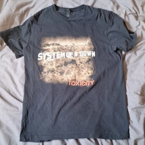 System of a Down toxicity t-shirt - Fick för 3 år sen. Har inte använt den på typ 1 år.
