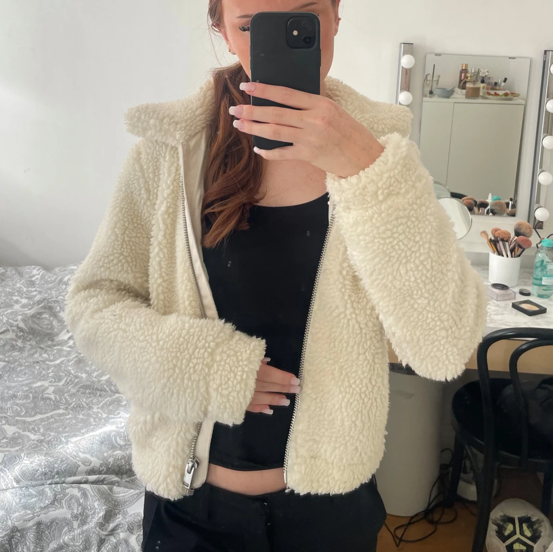 Jättefin teddyjacka  - 90