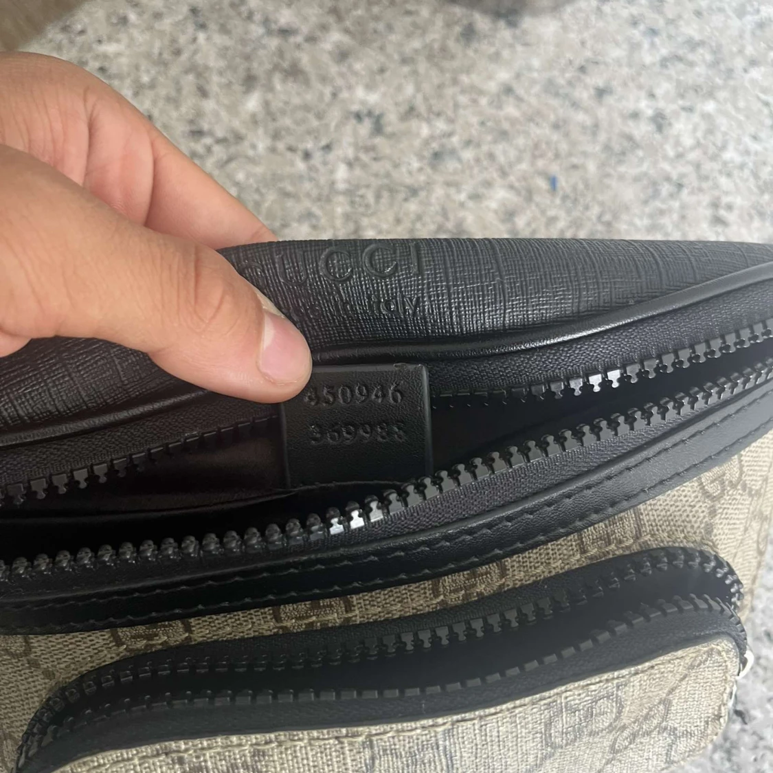 Äkta gucci midjebag  - 90