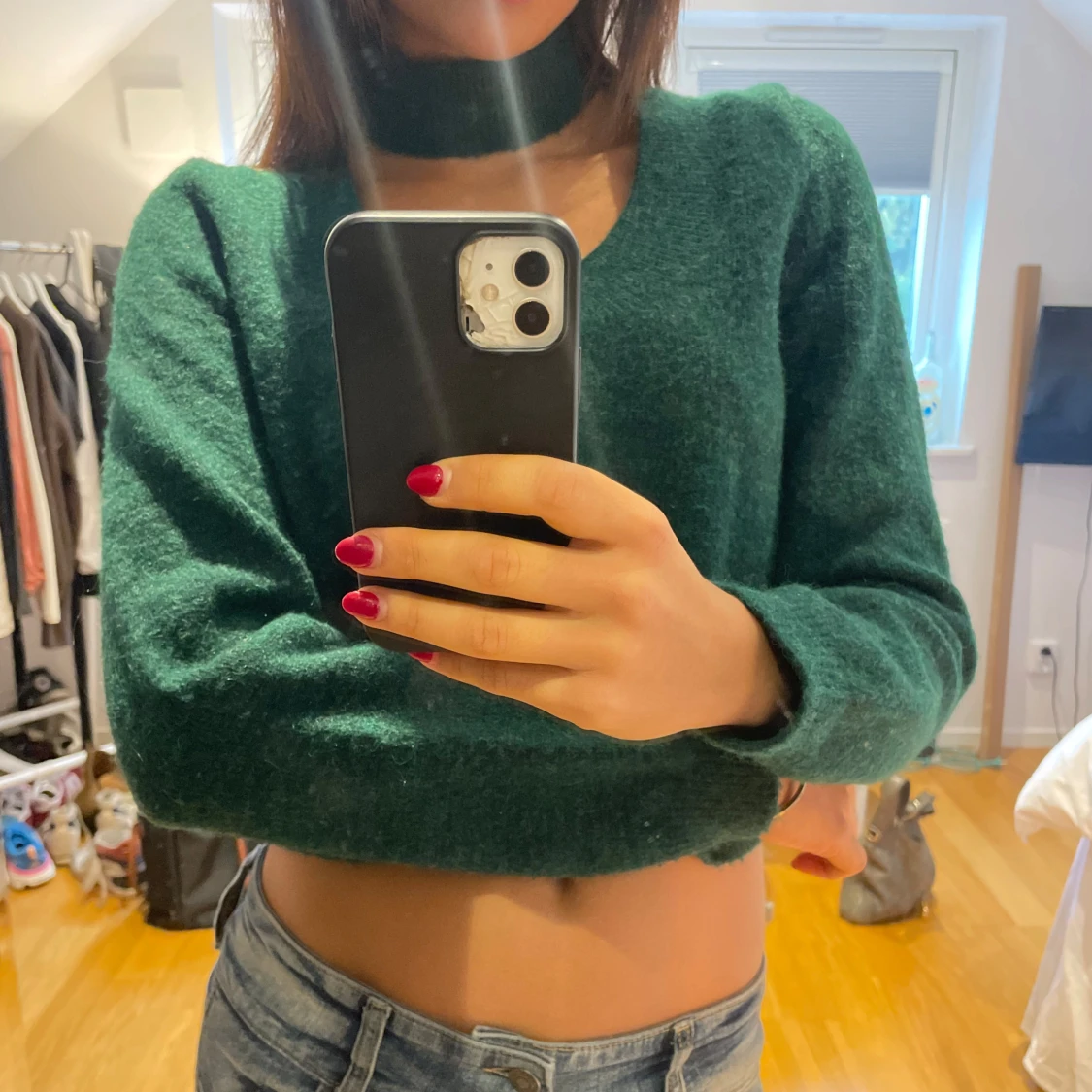 Stickad zara-tröja - 90