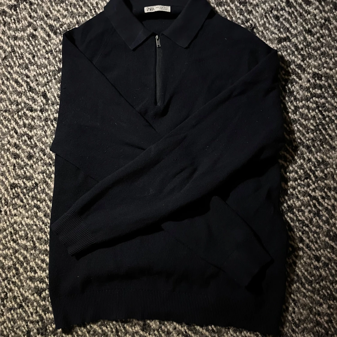 Två Zara 1/4 zips