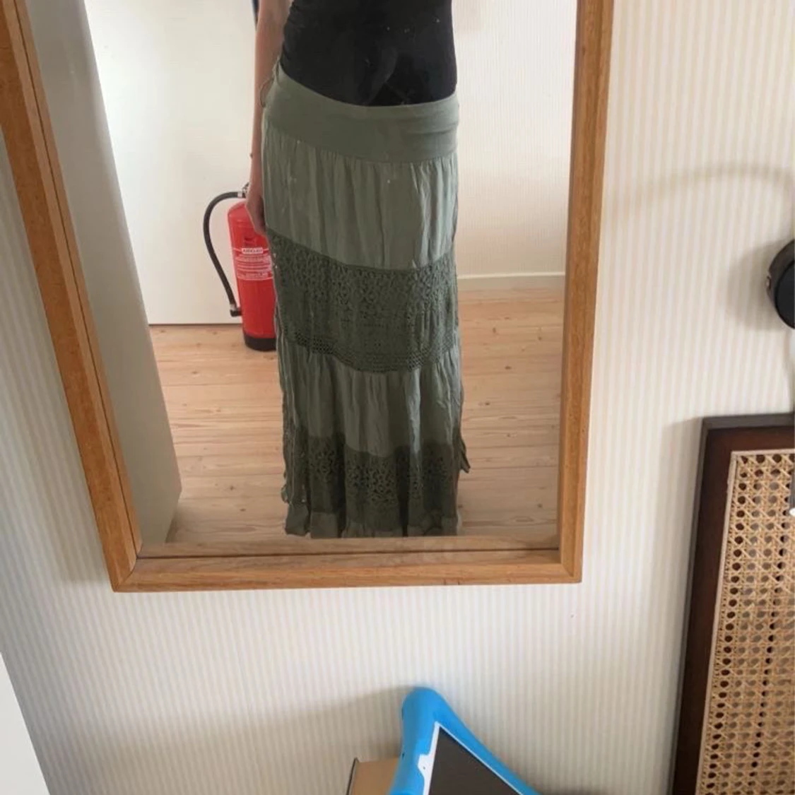 Grön långkjol - 91