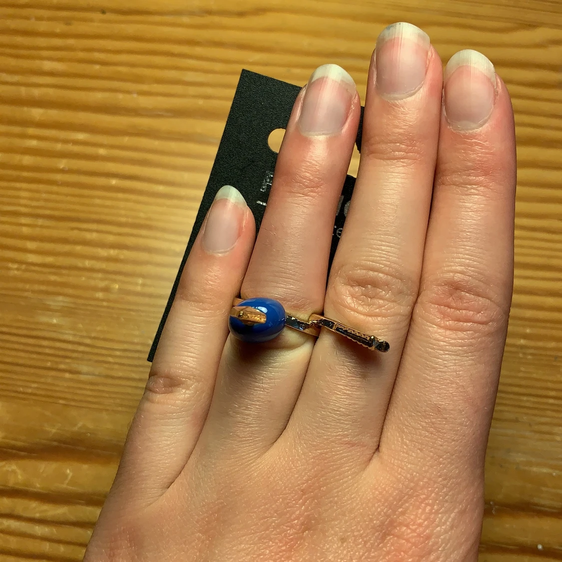 Glitter: Ring med pil - 90