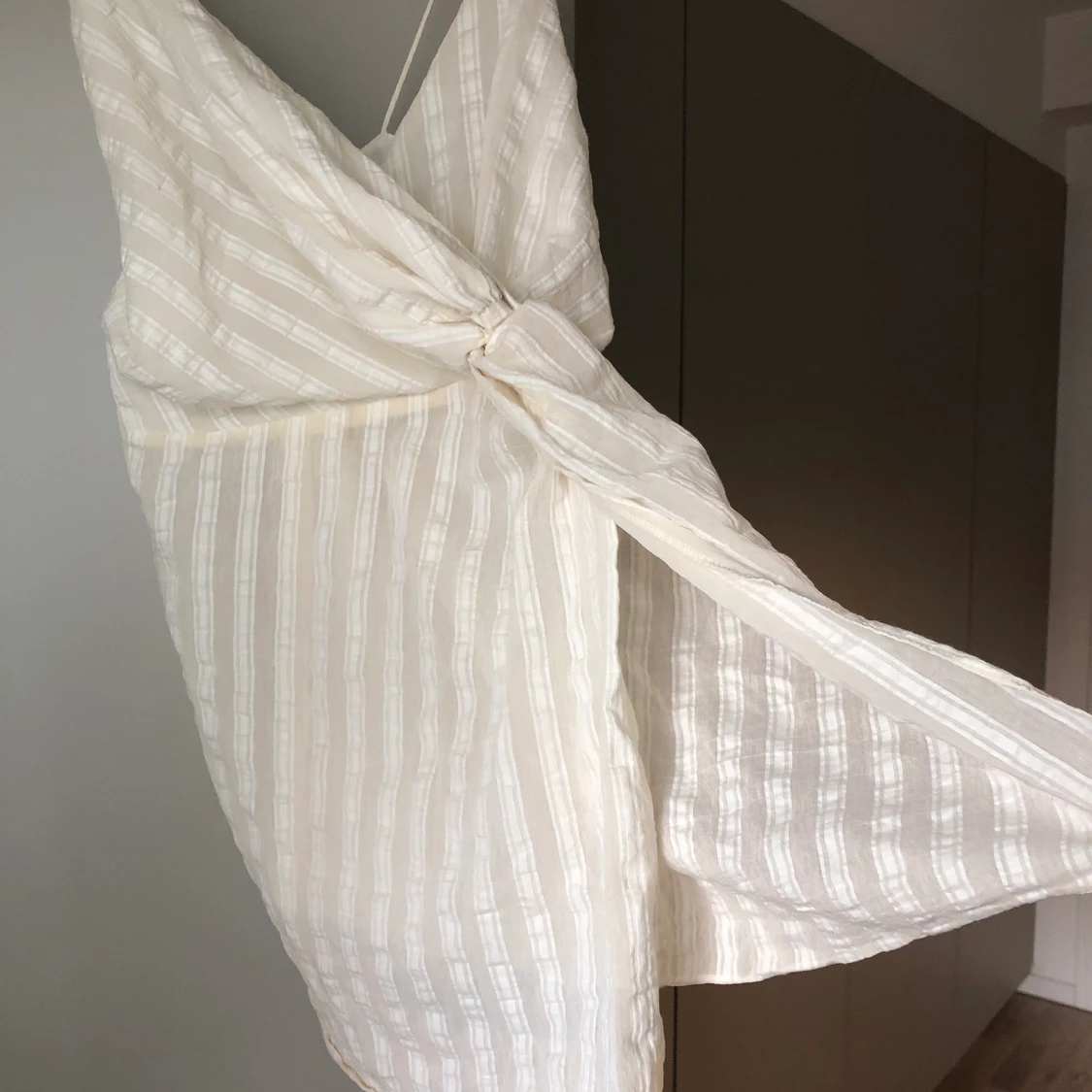 Ljusgul Zara klänning/blus - 90