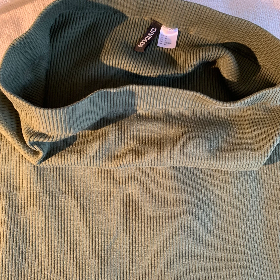 Ribbad pennkjol - 90