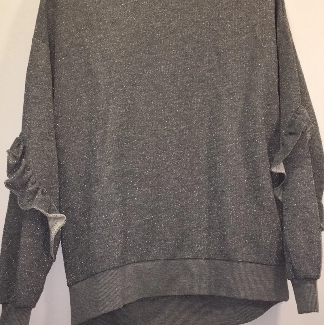 Glitter grå tröja