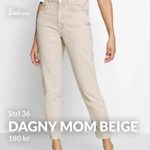 Dagny mom beige - Snygga beiga jeans från Gina tricot (för egentagna bilder så skriv till mig 