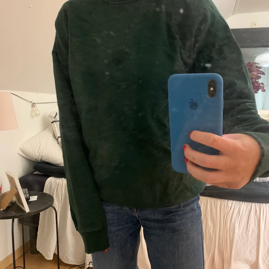 Grön oversized sweatshirt - 91