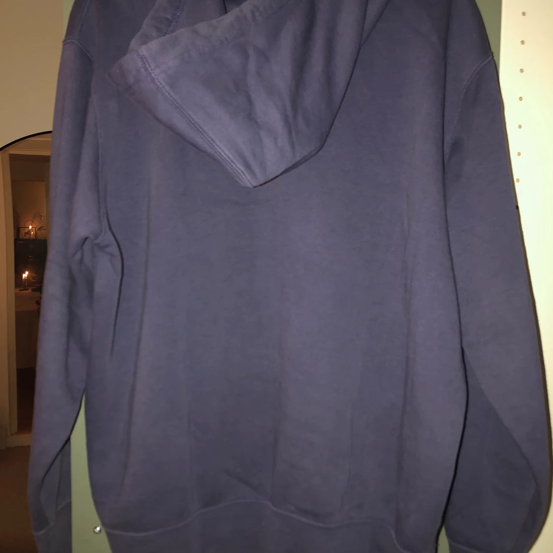 blå/lila nike hoodie  - 90