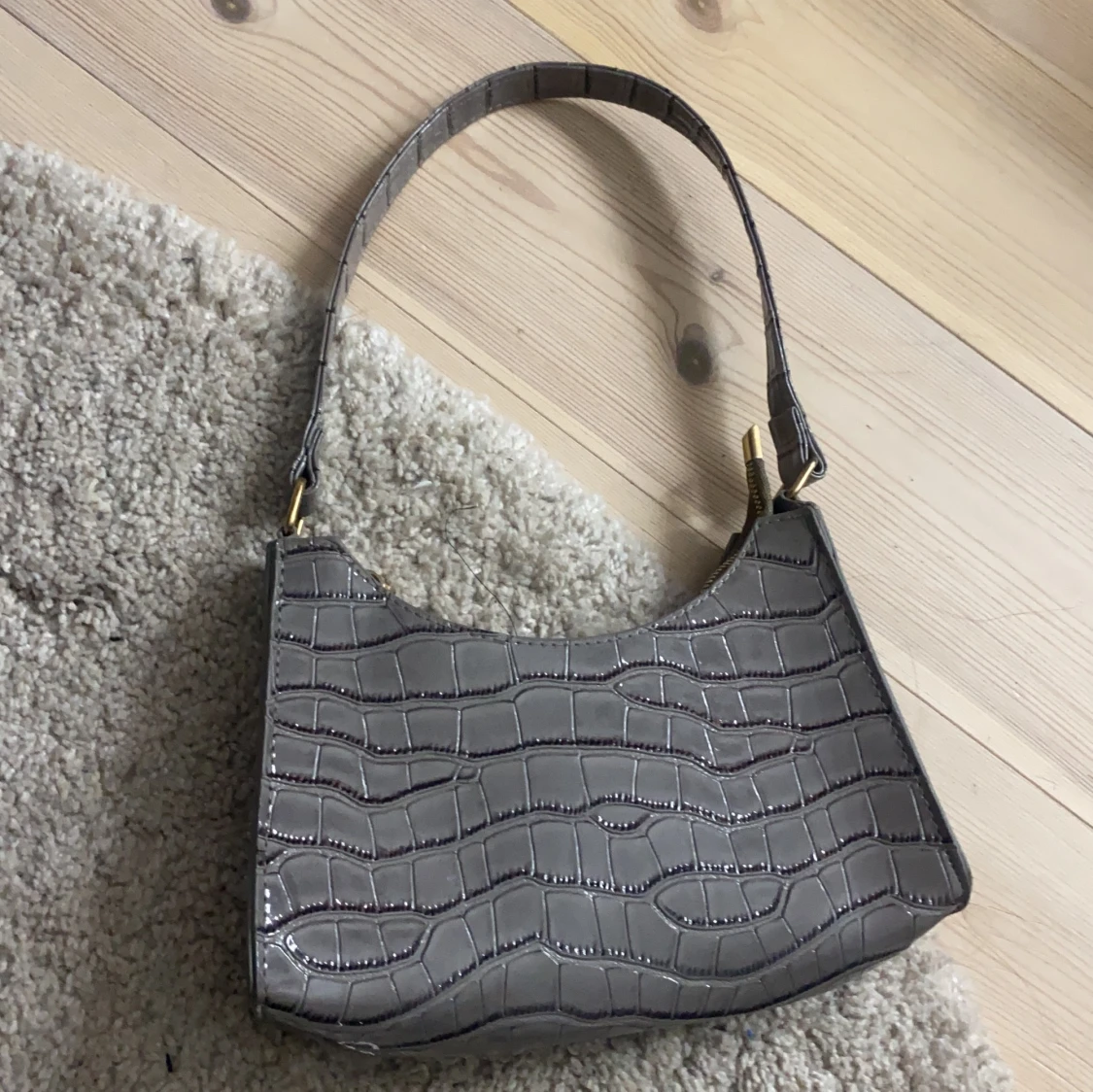 Grå shoulder bag - 90