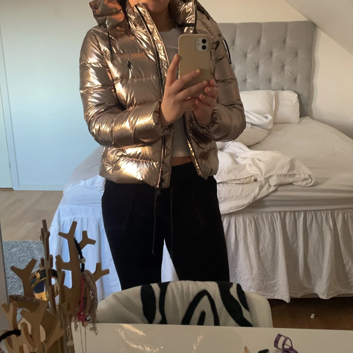 Guldig Ralph lauren jacka 