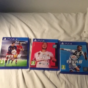 Säljer FIFA 20 FIFA 19 och FIFA 16 - Går att köpa separat också FIFA 20:100 kr FIFA 19:50 kr och FIFA 16:50
