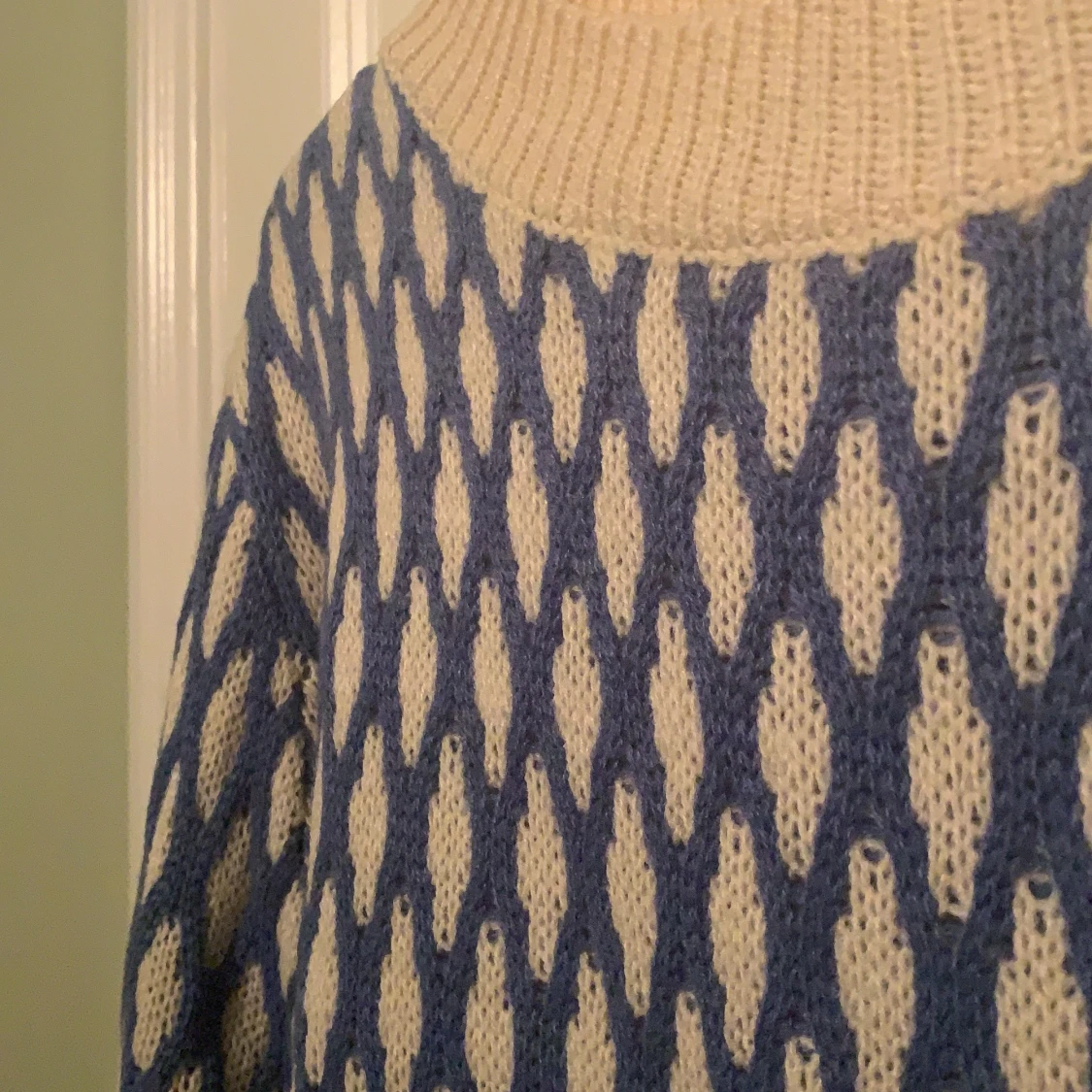 Harry Styles inspirerad stickad tröja - 90