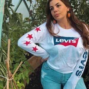 Levis långärmad -  LEVIS longsleeve shirt Unisex str L