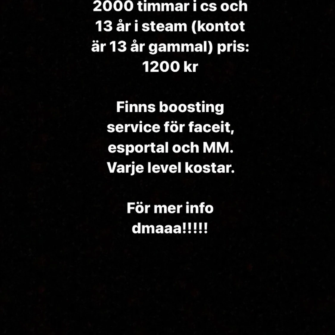 CS GO FACEIT KONTO - 90