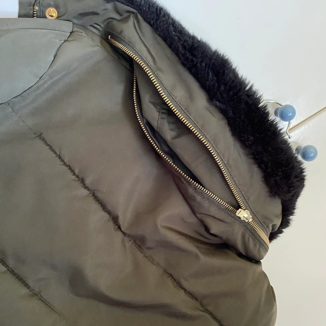 Grön höstjacka st S - 90