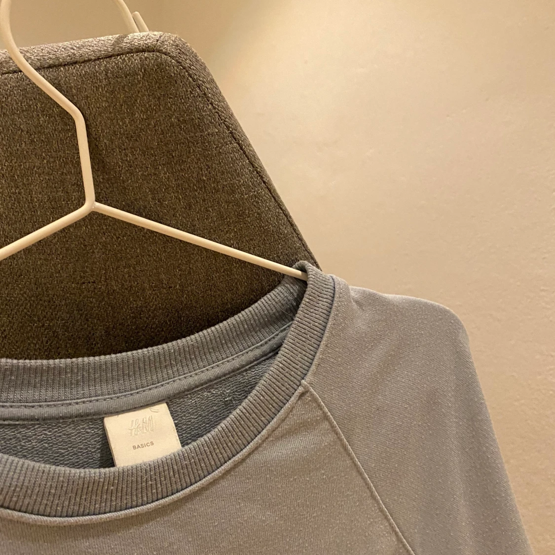 Blå sweatshirt  - 90