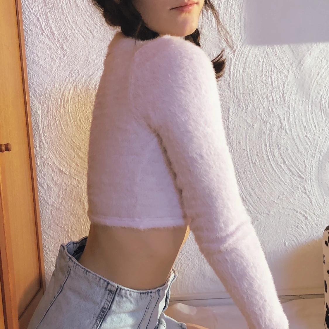 FLUFFIG HELLO KITTY TRÖJA - 90