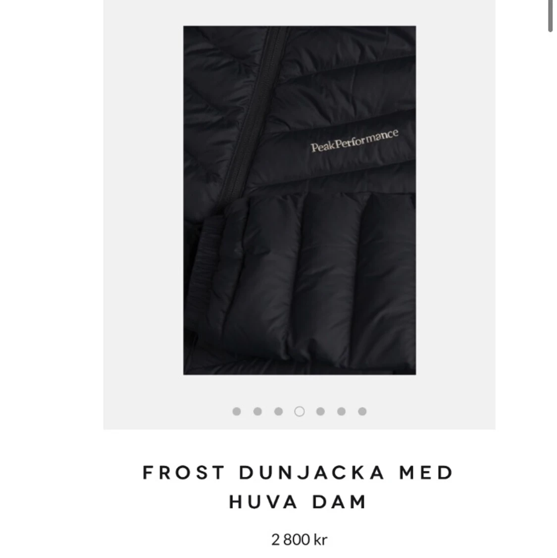 Peak performance jacka - 91