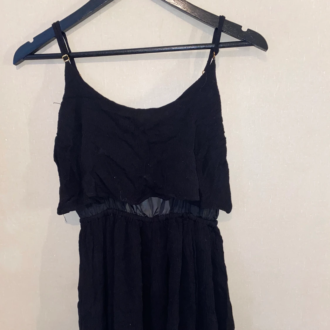 svart playsuit