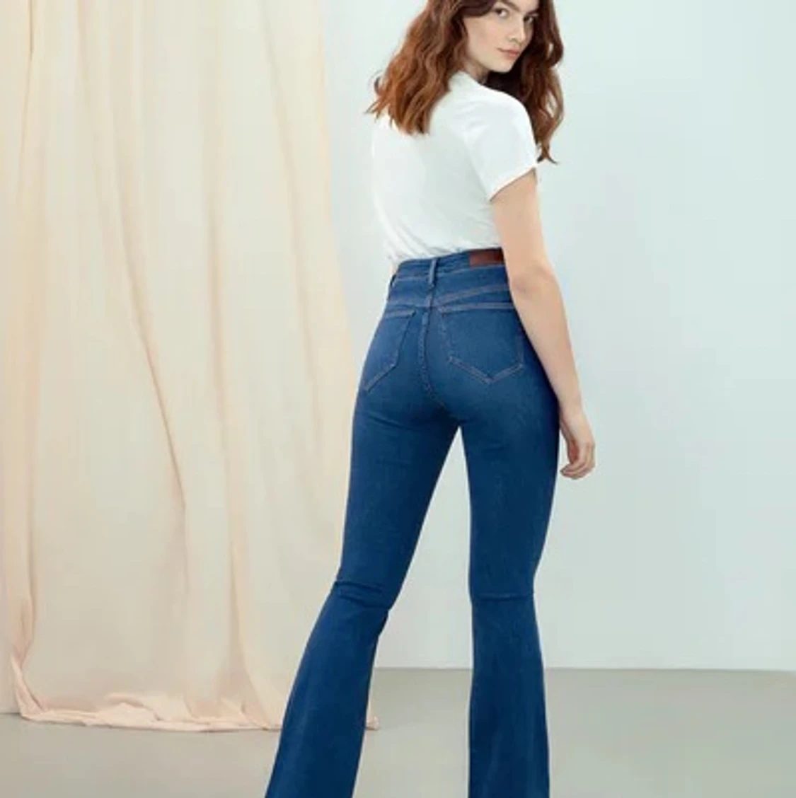 Flared jeans
