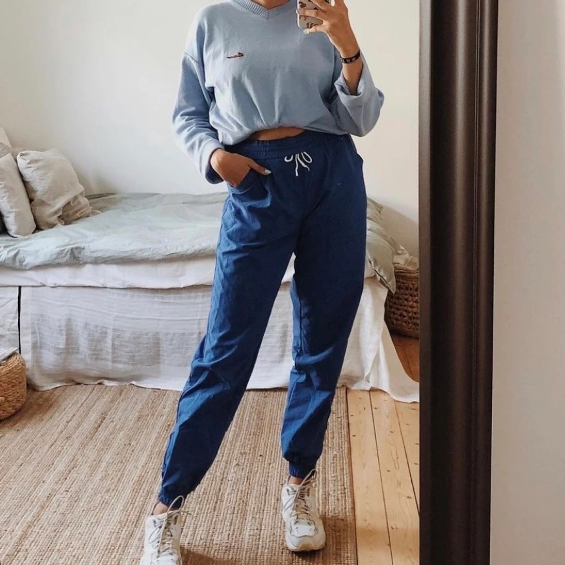 Coola blå byxor - 90