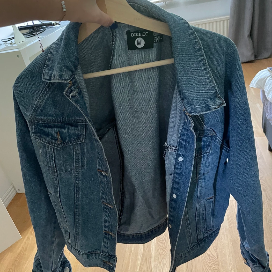 Blå jeansjacka  - 91