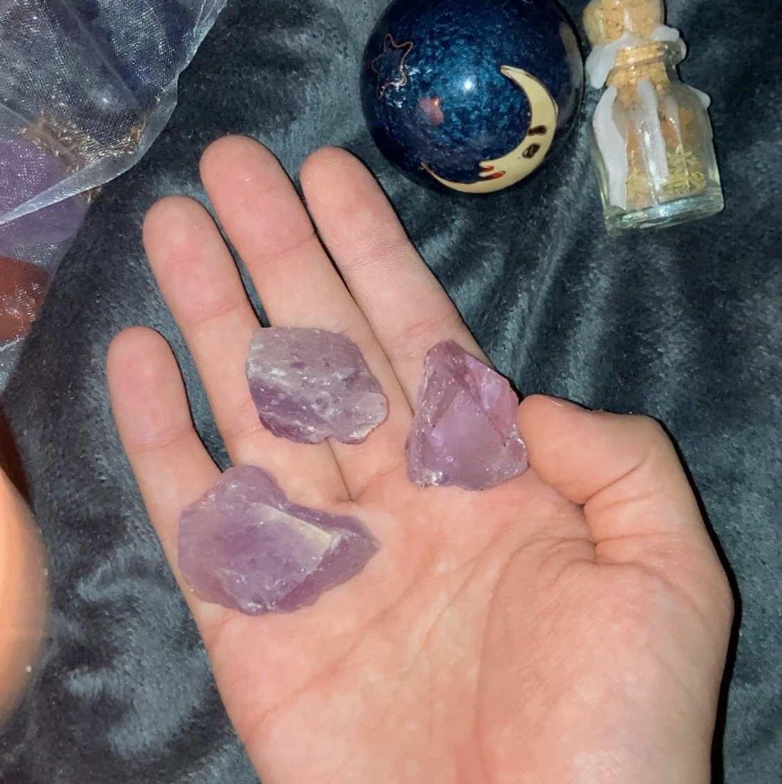 RÅ AMETIST BIT - 90