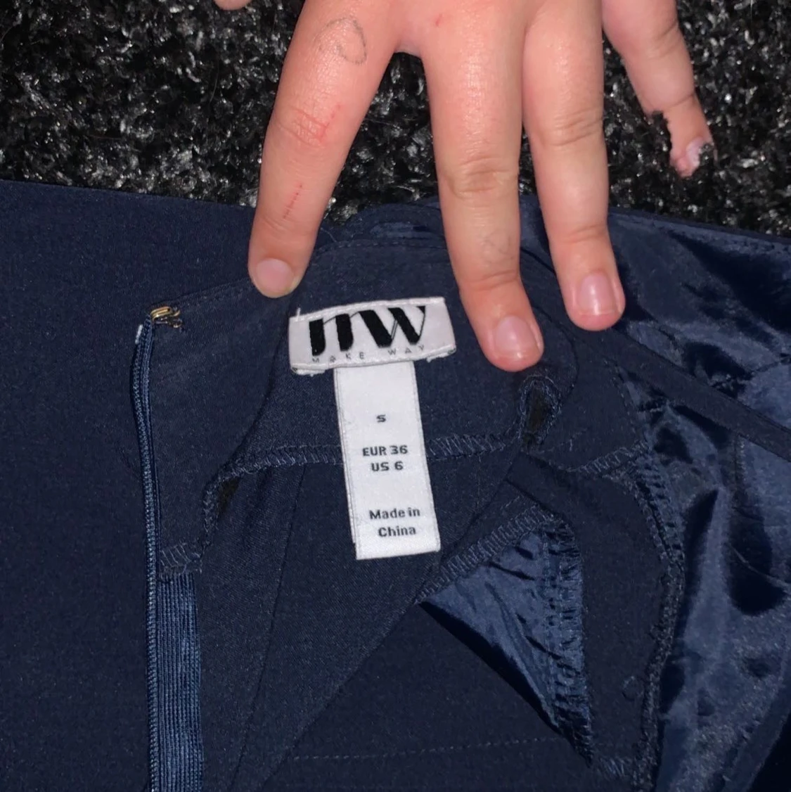 Superfin blå byxdress! - 91