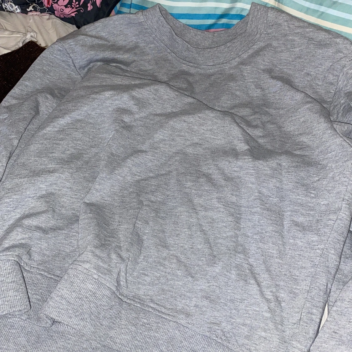 Na-kd grå sweatshirt strl M  - 90