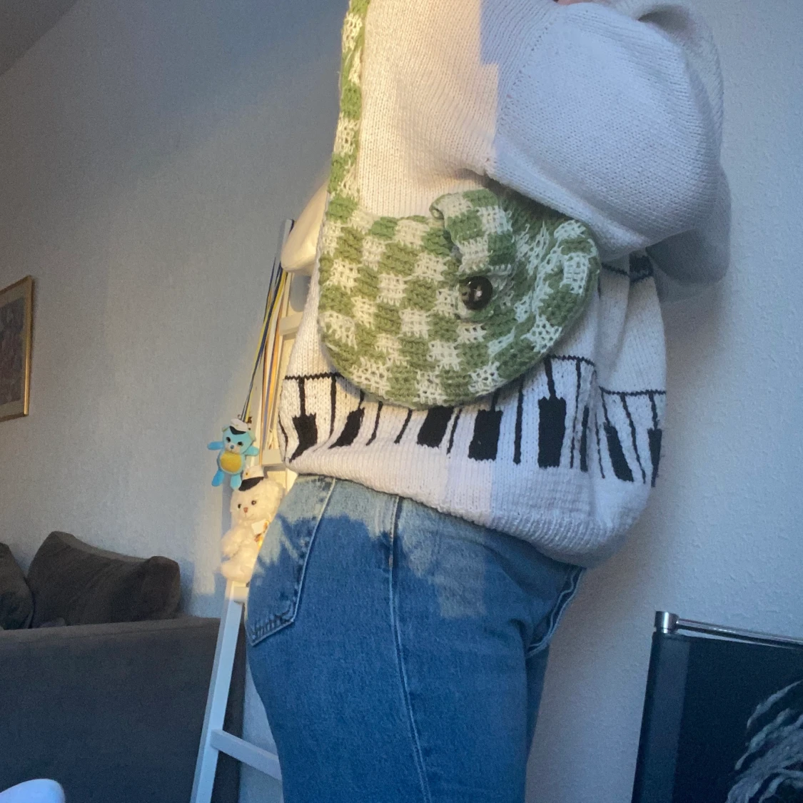 Virkad baugetbag - 91