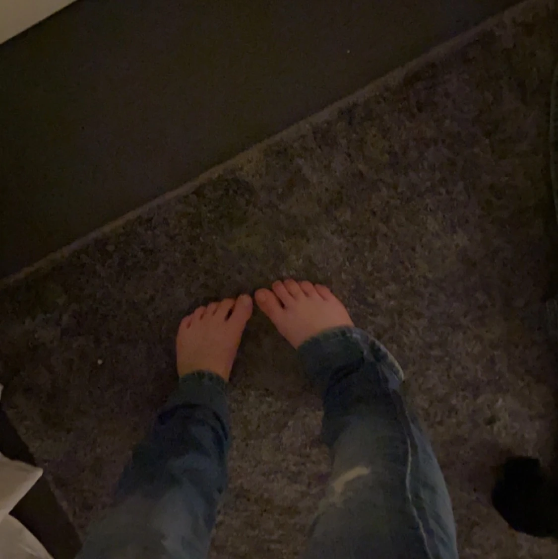 Lågmidjade bootcut jeans💕💕