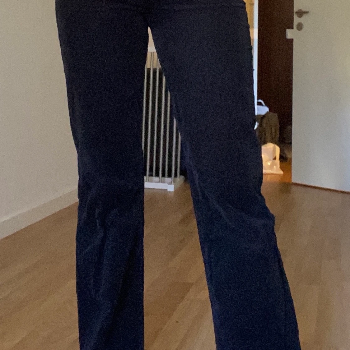 Svarta Manchesterbyxor - 90