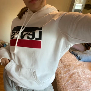 Levi’s - Denna fina tröja är väldigt sparsamt använd och väldigt fin, nypriset var ca 600 men jag säljer denna för 270☺️ köparen står även för frakt💗 den är l storlek XS men sitter som en S