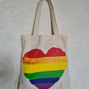 Pride tygpåse! - Tygpåse från Kappahl, köpt för 99kr! 